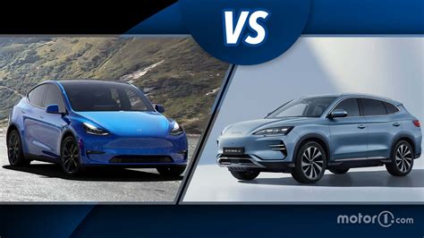 byd seal   tesla model  duel  electric family suvs