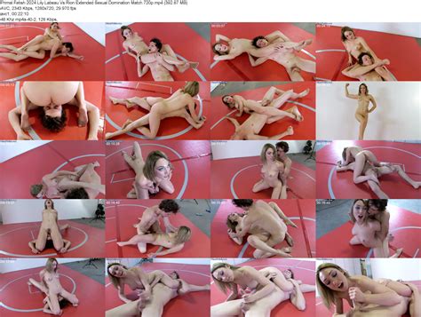 Primal Fetish Lily Labeau Vs Rion Extended Sexual Domination Match