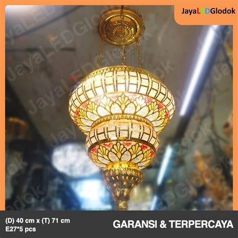 Jual Lampu Gantung Ruang Tamu Antik Klasik Timur Hias Masjid Musholla