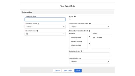 Design A Price Rule For Salesforce Cpq Inno Valley Works