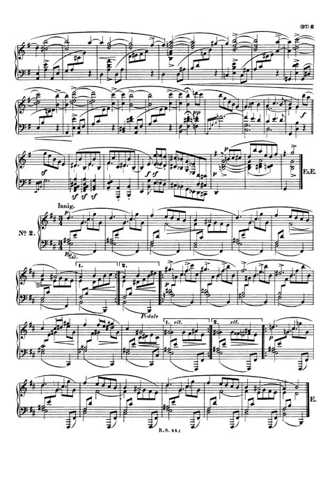 Schumann Robert Davidsbündlertänze Op 6 for Piano Free Sheet