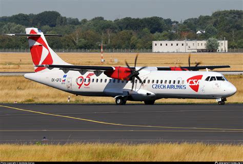 Ok Gfq Czech Airlines Csa Atr A Photo By Swoboda