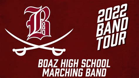 2022 Band Tour Boaz High School Marching Band Youtube