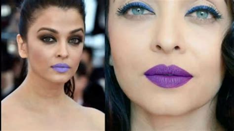 Aishwarya Rai Purple Lipstick Youtube