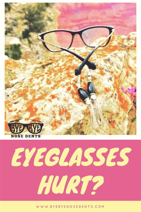 Prevent Eyeglass Pressure Nose Dents And Keep Glasses From Slipping