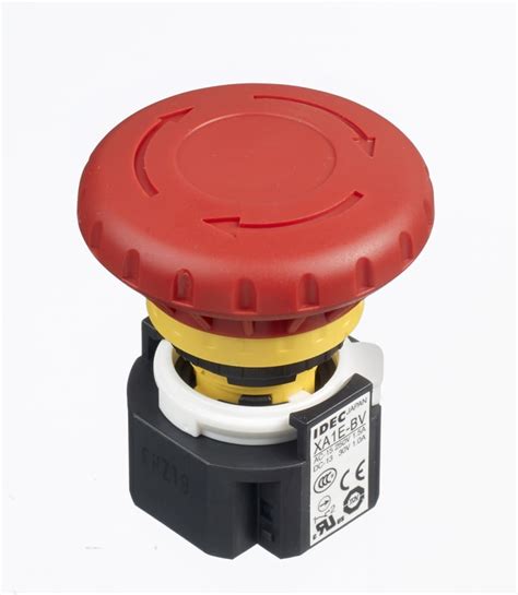 Xa1e Bv402r Idec Idec Xa Series Twist Release Emergency Stop Push