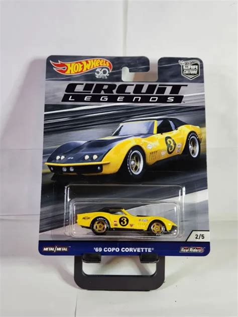 Hot Wheels Car Culture Circuit Legends Copo Corvette Real Riders