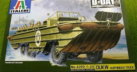 Italeri Dukw Amphibious Truck D Day Normandy