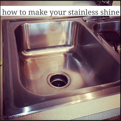 How To Make Your Stainless Sink Shine Our Home Sweet Home