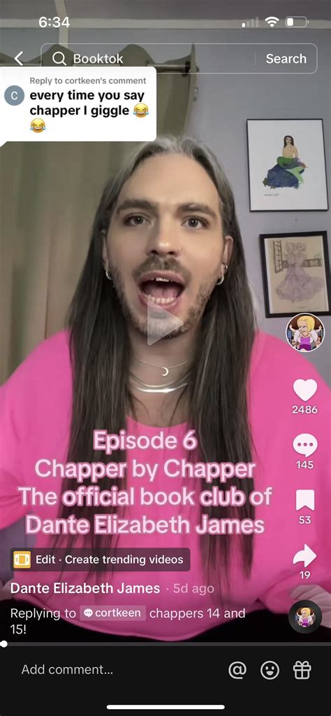 Dante Elizabeth James Is My Favorite Person On Tik Tok Always Cracks