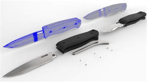 Printable 3d Knife 3d Model 3d Printable Stl