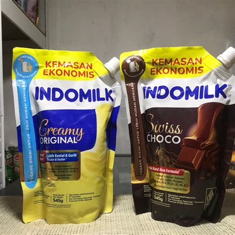 Jual Indomilk Kental Manis Putih Pouch 545gr Shopee Indonesia