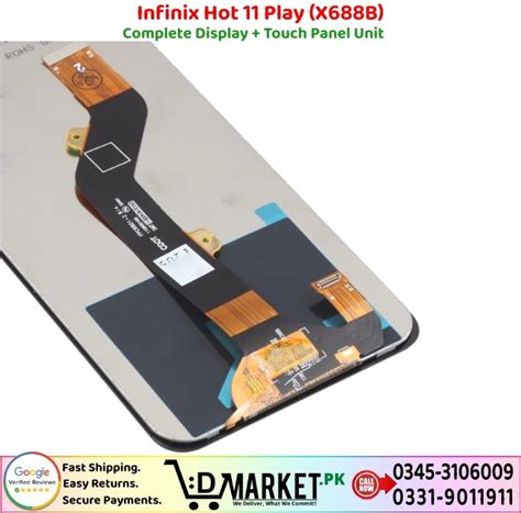 Infinix Hot 11 Play X688B LCD Panel Unit Combo 2025 Exclusive