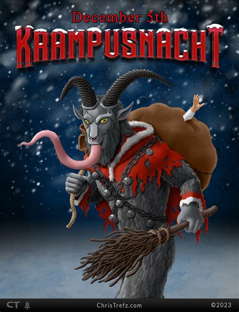 Krampusnacht By Chris Illustrator On Deviantart