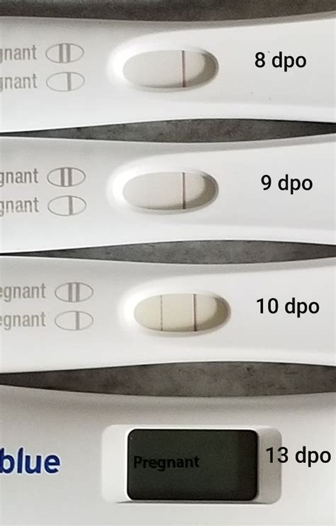 Progression Pictures Positive Results Around 6 Dpo Trying To Conceive Forums What To Expect