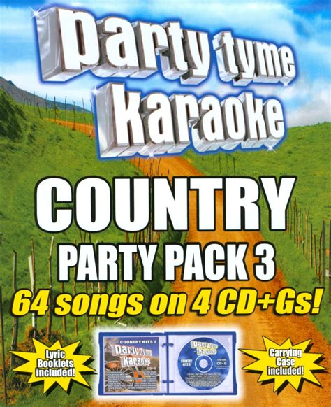 Best Buy Party Tyme Karaoke Country Party Pack Vol 3 CD G