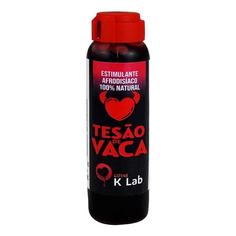 Tesão de Vaca Energético Natural ml K Lab Estimulante Afrodisíaco Sex Shop Loja Fetiches