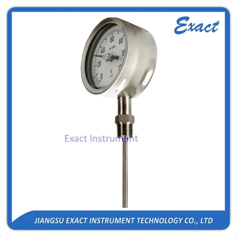 Bimetal Thermometer Sliding Connector Thermometer Temperature Gauge Thermometer And Bimetal