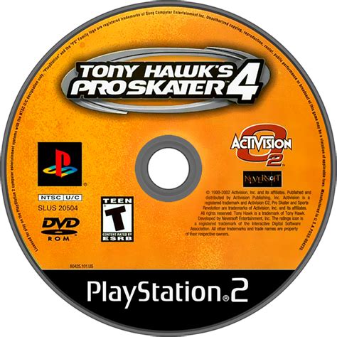 Tony Hawks Pro Skater 4 Details Launchbox Games Database