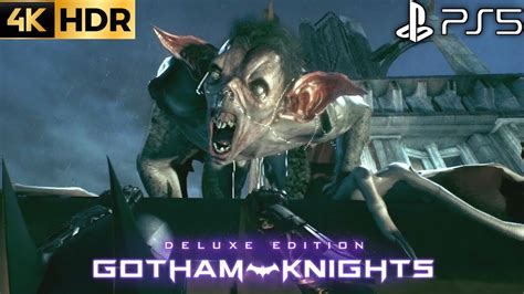 Man Bat Boss Fight GOTHAM KNIGHTS Co Op Nightwing Robin Vs Man Bat