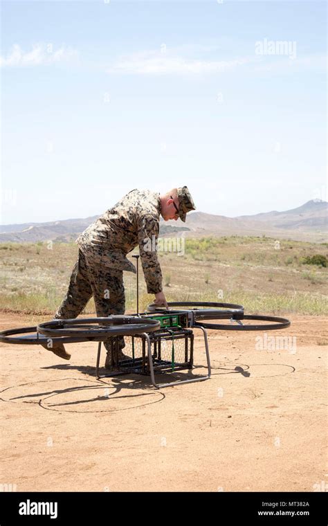 A Uav Pilot With St Marine Raider Support Battalion U S Marine Corps