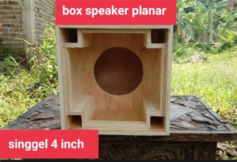 Box Speaker Planar 4 Inch Singgel Mentahan Lazada Indonesia