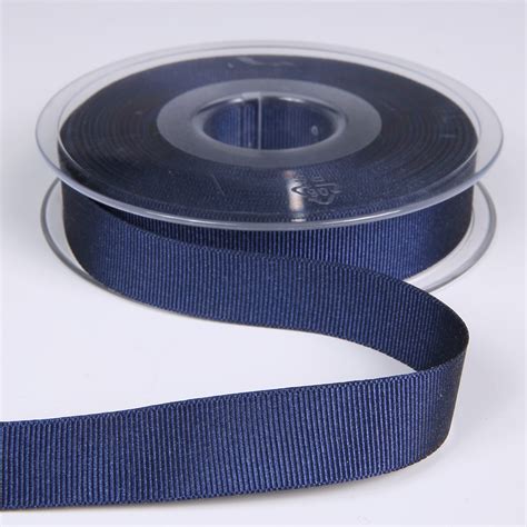 Grosgrain Ribbon Blue 16mm Bloomsbury Square Dressmaking Fabric
