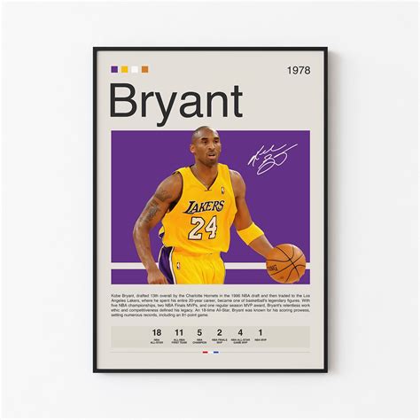 Kobe Bryant Poster - Fine Art Prints