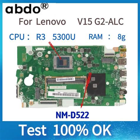 For Lenovo Ideapad V G Alc V G Acl Laptop Motherboard Nm D