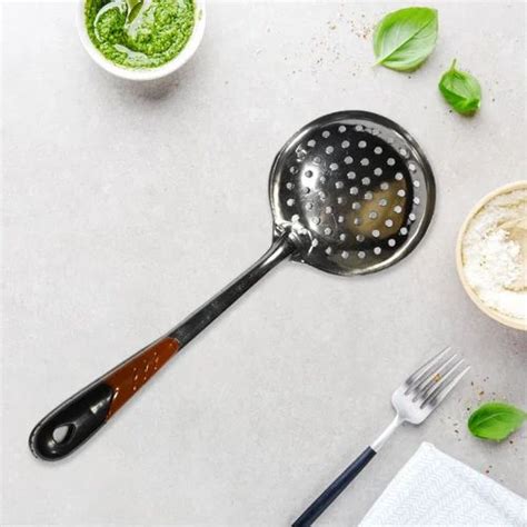 7001 Kitchen Stainless Steel Best Skimmer Slotted Spoon Cooking