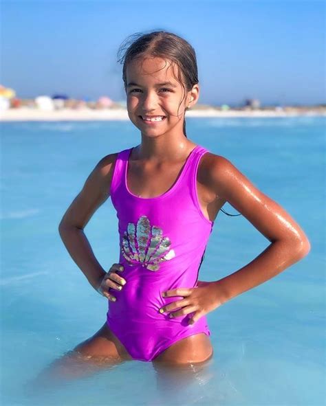 Daniela lapovok | Girls modest swimsuits, Girls leotards, Swimwear girls