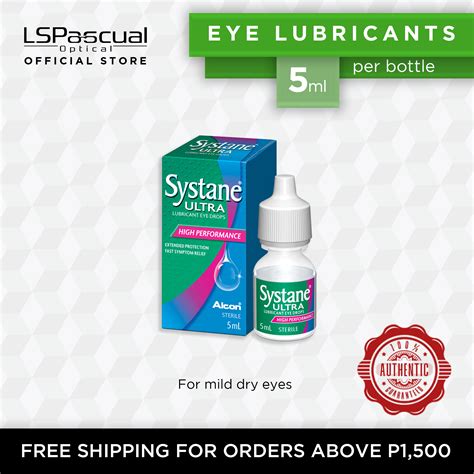 Systane Ultra Eye Lubricant 5ml October 2023 Expiry Lazada Ph