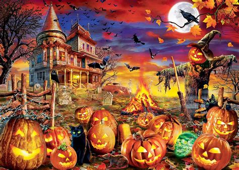 All Hallows Eve 500 Pieces Masterpieces Puzzle Warehouse