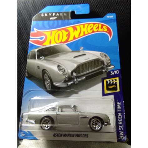 Hot Wheels HW SCREEN TIME Aston Martin DBS James Bond Skyfall Shopee Malaysia