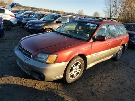 2003 SUBARU LEGACY OUTBACK LIMITED for Sale | WA - NORTH SEATTLE | Mon. Jan 15, 2024 - Used ...