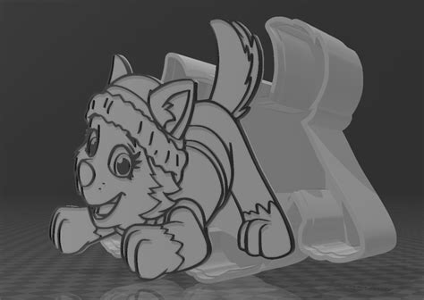 3mf File Everest Paw Patrol 🐾 ・3d Printing Template To Download・cults