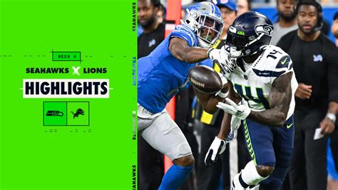 2022 Week 4 Seahawks At Lions Dk Metcalf Makes Tough Catch For 26 Yards Highlight