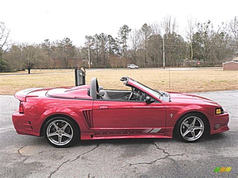 Laser Red Metallic 2000 Ford Mustang Saleen S281 Speedster Exterior