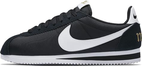 Nike Womens Classic Cortez Leather 10 Black White