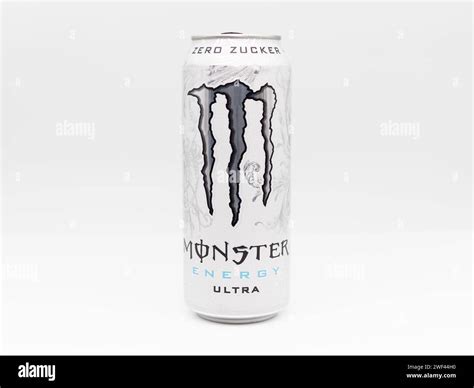 Monster Energy Ultra White Beverage The Sugar Free Energy Drink Is In