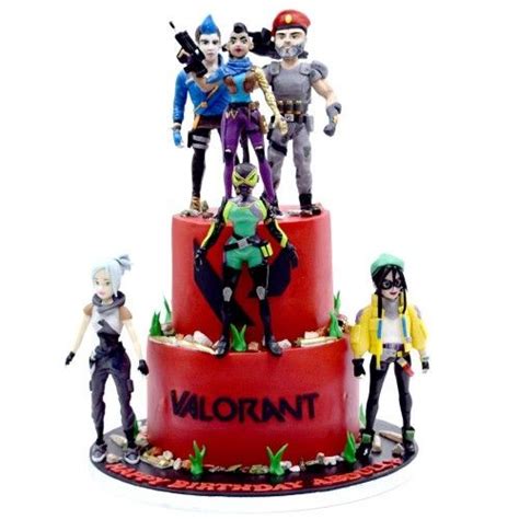 Valorant Cake 2, 3145, The House of Cakes Dubai, 1357 in 2023 | Cakes ...