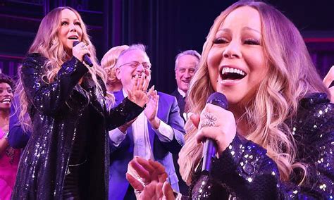 Mariah Carey Leaves Broadway Starstruck As She Takes To The Stage Of