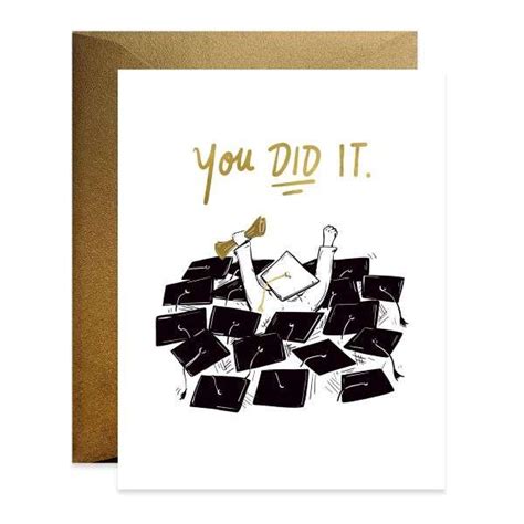 You Did It Graduation Card