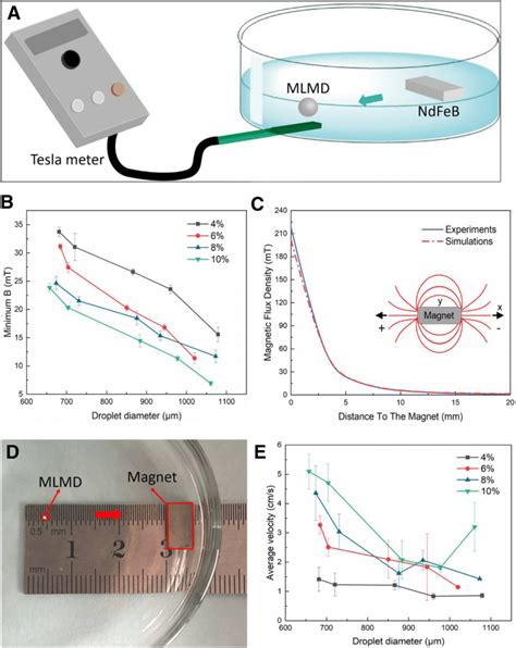 A Experimental Setup For Measuring The Minimum Magnetic Flux Density B Download Scientific