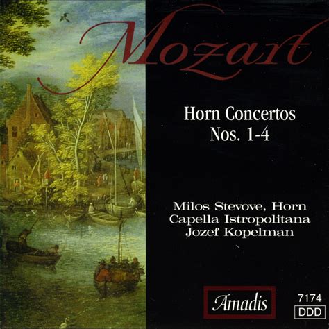 Mozart Horn Concertos Nos Rondo In E Flat Major Album By