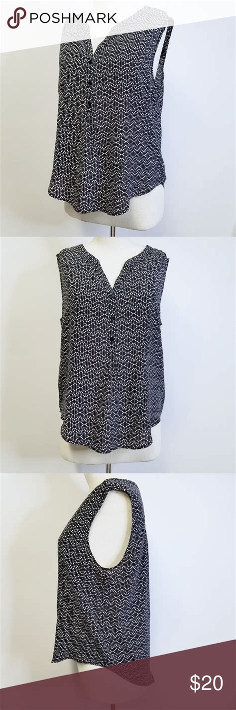 Hawthorn Stitch Fix Silk Geometric Dot Tank Stitch Fix Silk Fashion