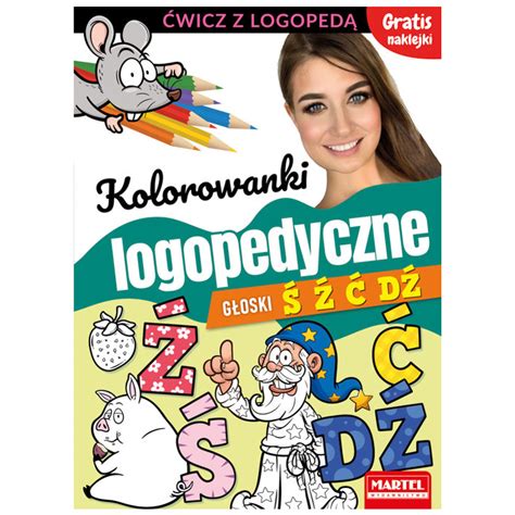 Kolorowanki Logopedyczne G Oski D Z Naklejkami Ma Ecka