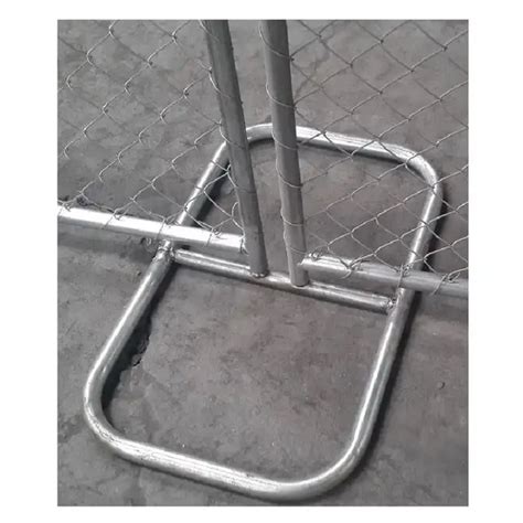 Safety Fence Machine Guarding Hot DIP Galvanized Metal Frame Temporary Fencing For Construction