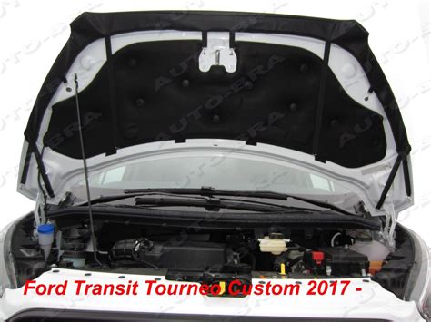 CARBON BONNET BRA FORD TRANSIT CUSTOM TOURNEO Since 2018 STONEGUARD