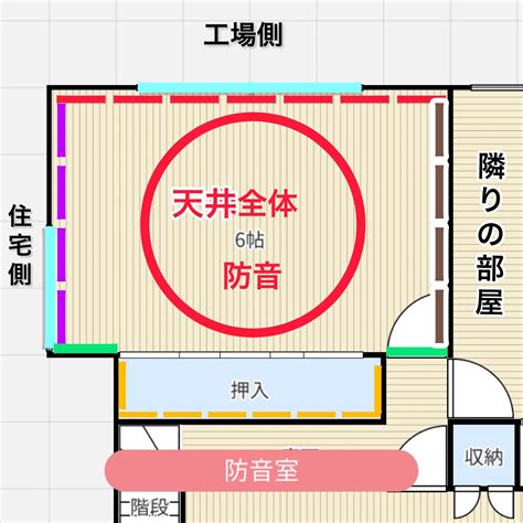 Diyで作る防音室 防音室ができるまで⑨天井の防音対策（天井防音パネル／防音素材） Diyで防音室